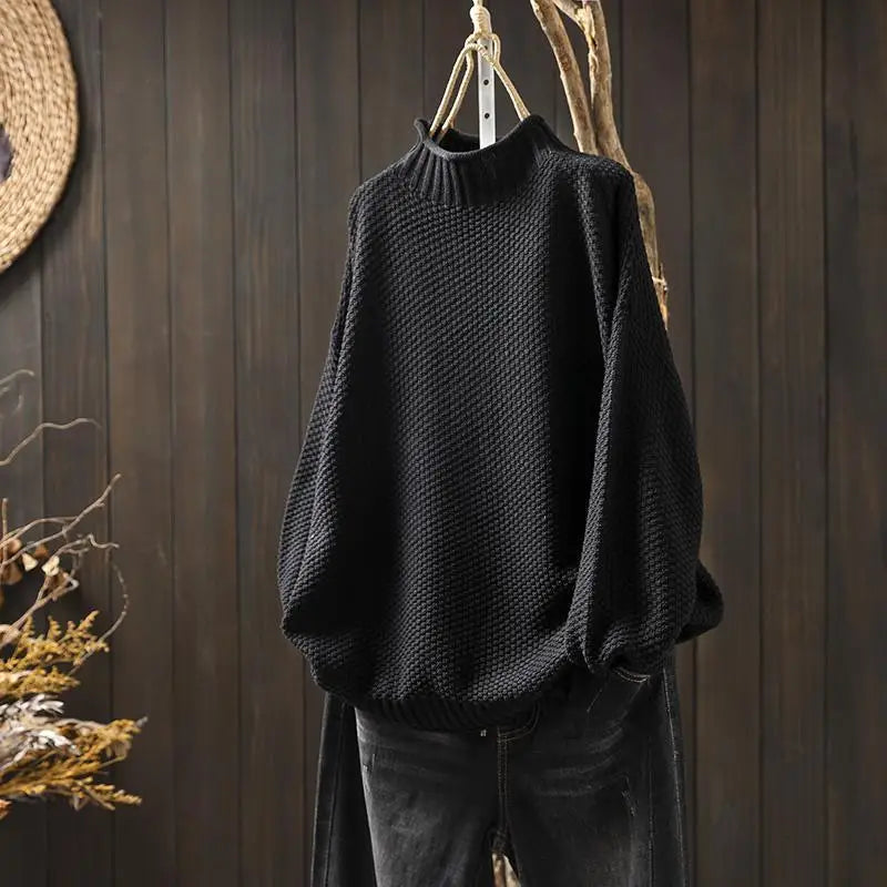 Jane | Knit Turtleneck Sweater