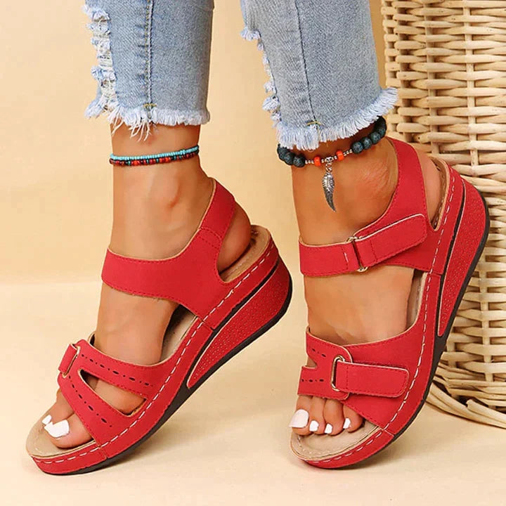 Sandy - Comfortable Orthopaedic Wedge Sandals