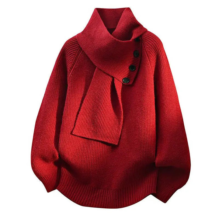Jane | Cozy Shawl-Collar Sweater