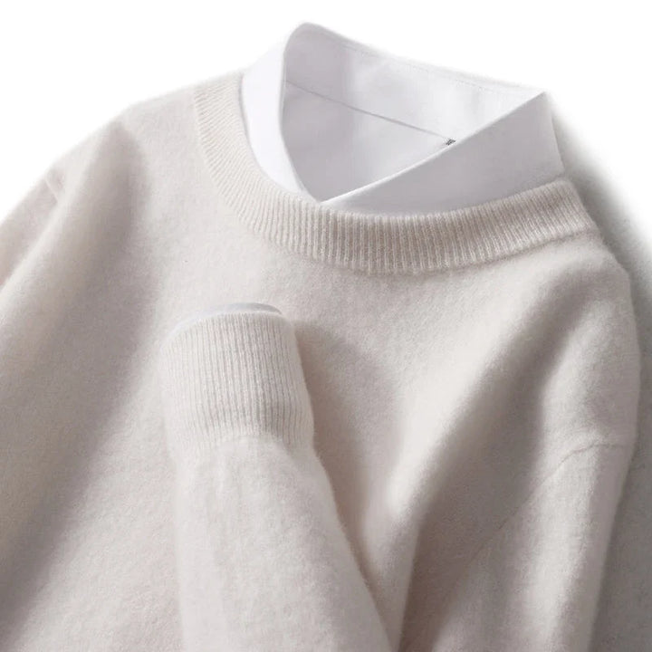 Jane | Merino Wool Crew Neck Sweater
