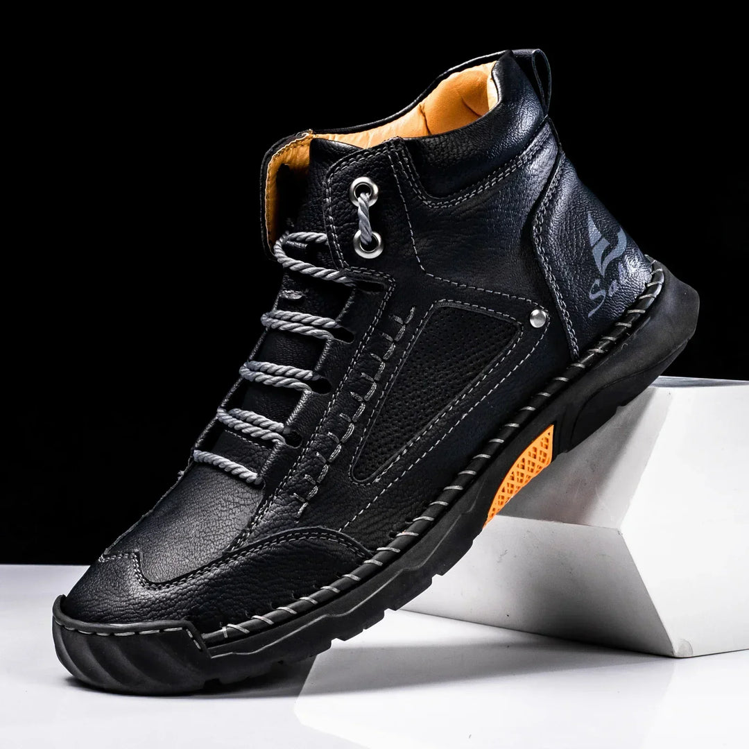 SVEA | St. Moritz Leder High Top Schuhe