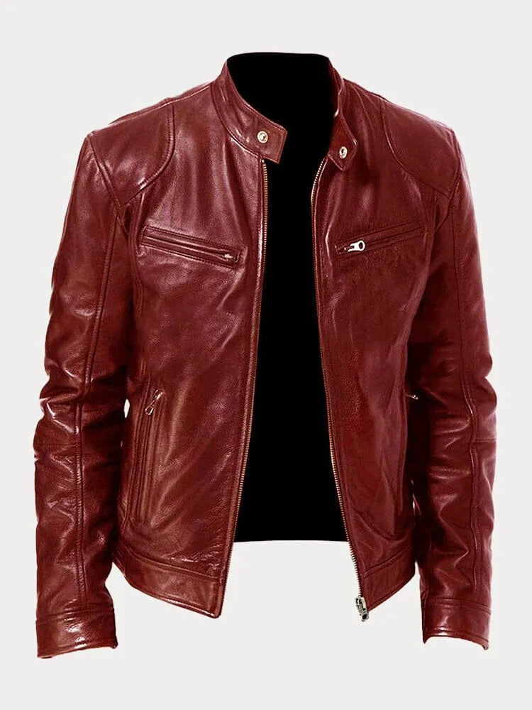 SVEA | Casual Leder Jacke