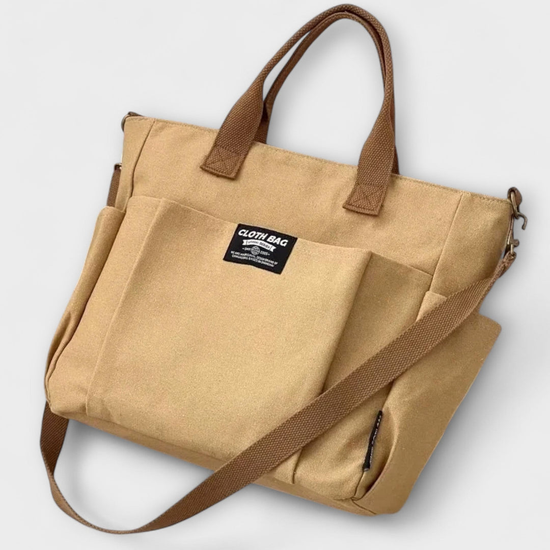 SVEA | Olivia Minimalistische Canvas-Tasche
