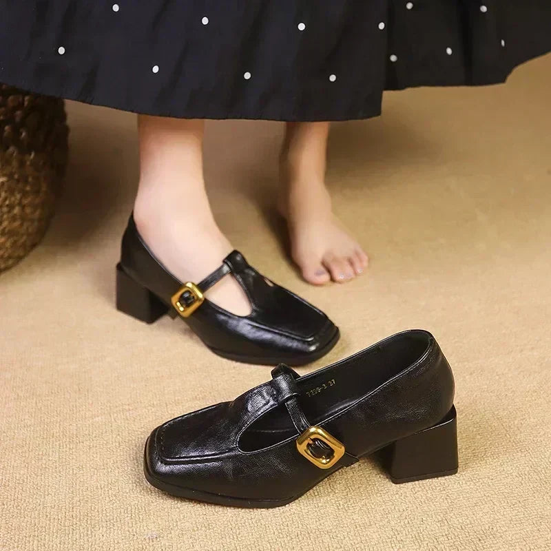 Ida | Zeitlose Damen-Schuhe mit mittelhohem Absatz