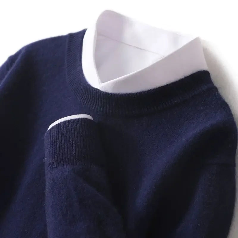 Jane | Merino Wool Crew Neck Sweater