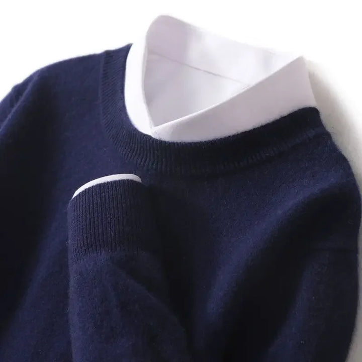 Jane | Merino Wool Crew Neck Sweater