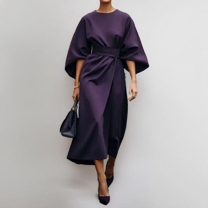 SVEA | Langes Kleid mit Kimonoärmeln