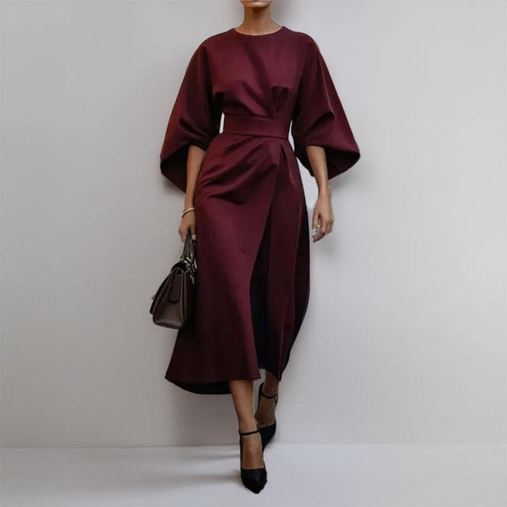 SVEA | Langes Kleid mit Kimonoärmeln