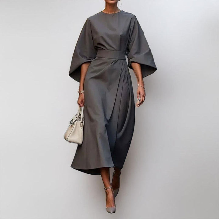 SVEA | Langes Kleid mit Kimonoärmeln