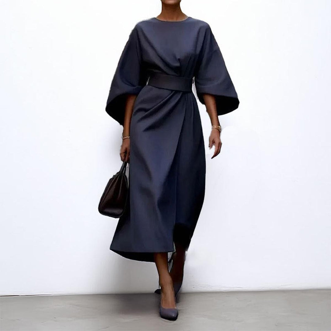 SVEA | Langes Kleid mit Kimonoärmeln