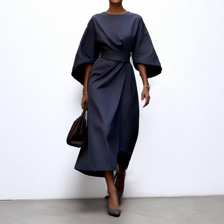 SVEA | Langes Kleid mit Kimonoärmeln