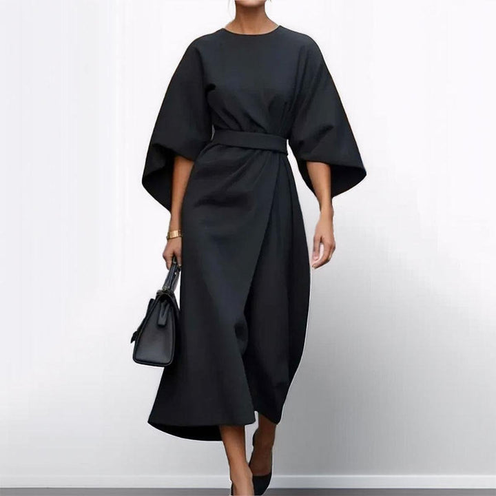 SVEA | Langes Kleid mit Kimonoärmeln