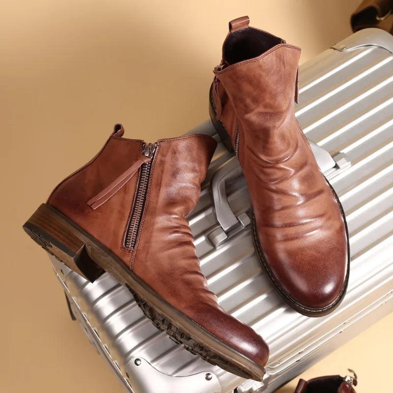 SVEA | Chelsea-Stiefel aus Leder