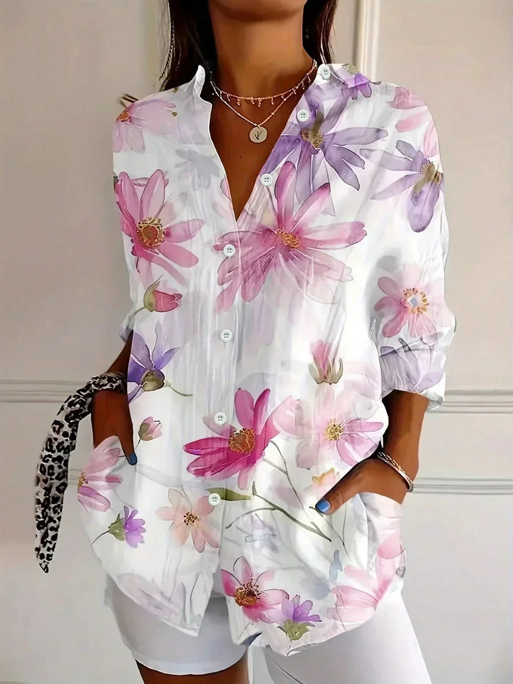 SVEA | Bunte Musterbluse
