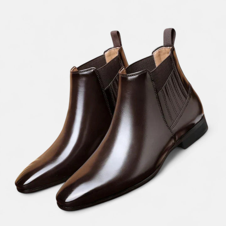 SVEA | Elegante Herren-Stiefeletten aus hochwertigem Kunstleder