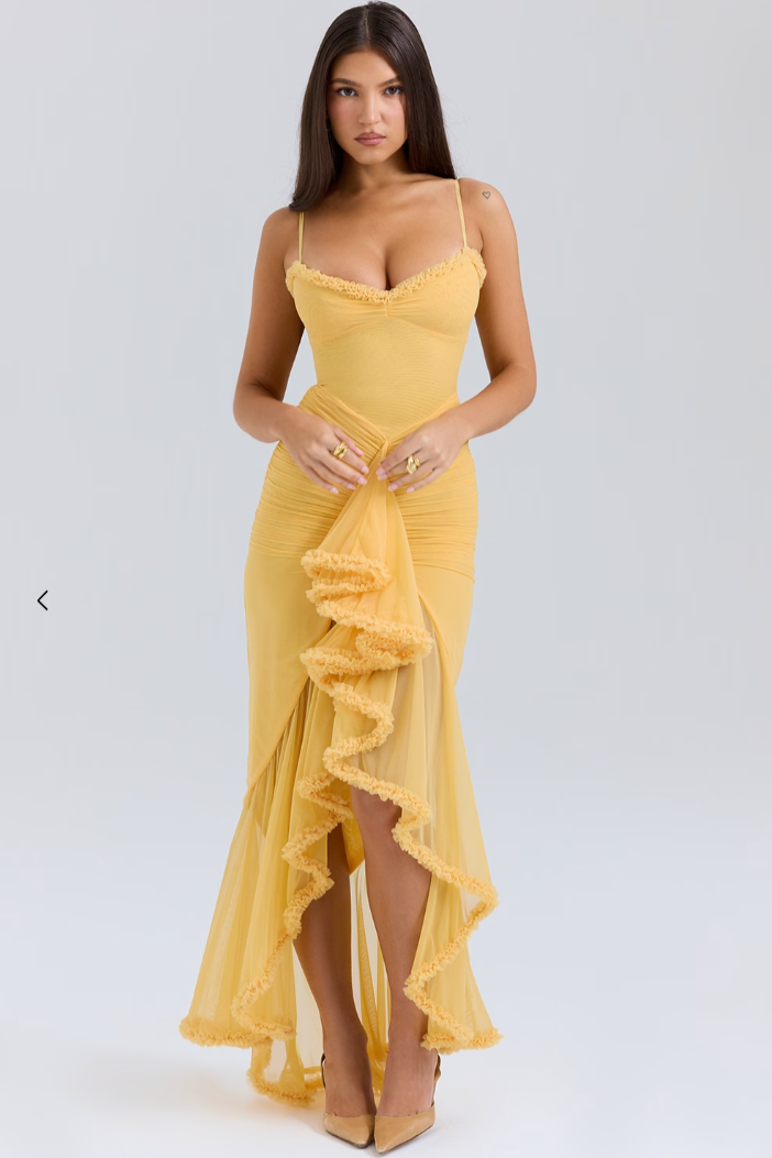 Anna – Dress with Ruffles