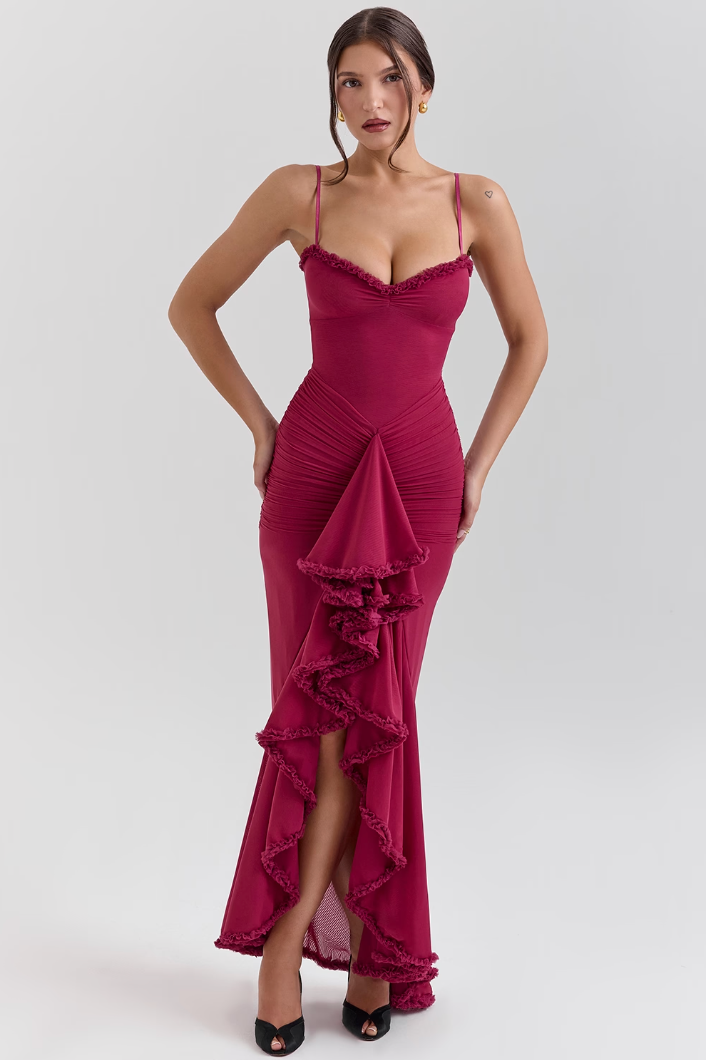 Anna – Dress with Ruffles