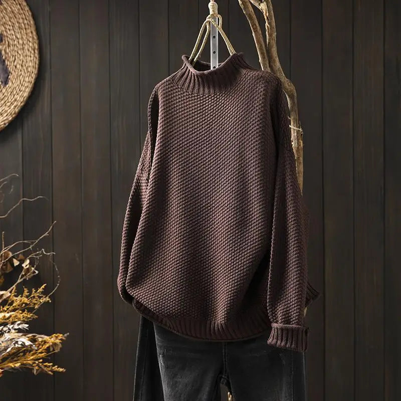 Jane | Knit Turtleneck Sweater