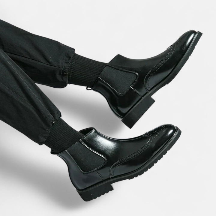 SVEA | Elegante Chelsea-Stiefel für Herren aus Kunstleder