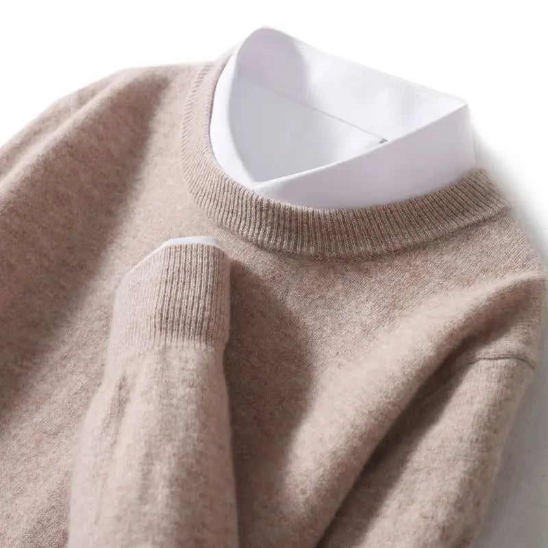 Jane | Merino Wool Crew Neck Sweater