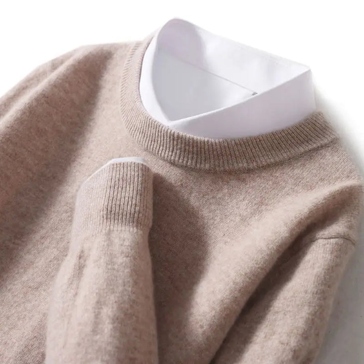Jane | Merino Wool Crew Neck Sweater