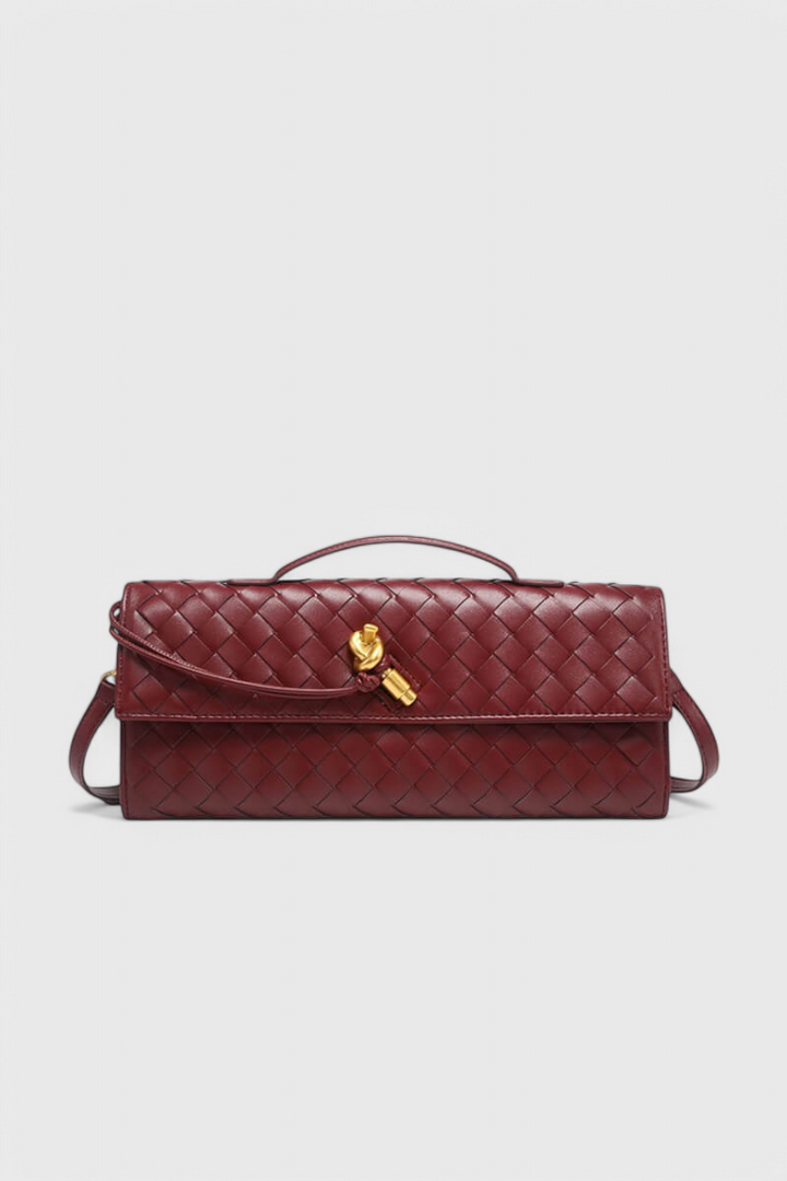 SVEA | Clutch mit Goldknoten-Detail