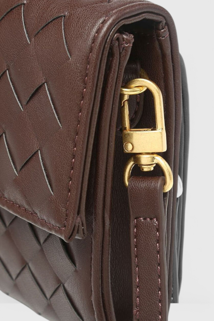 SVEA | Clutch mit Goldknoten-Detail