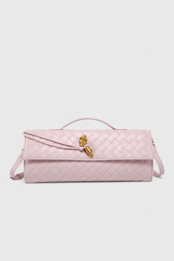 SVEA | Clutch mit Goldknoten-Detail