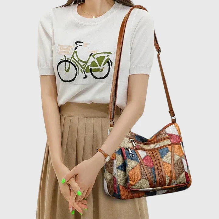 SVEA | Hadriannah Luxuriöse, kunstinspirierte Tasche