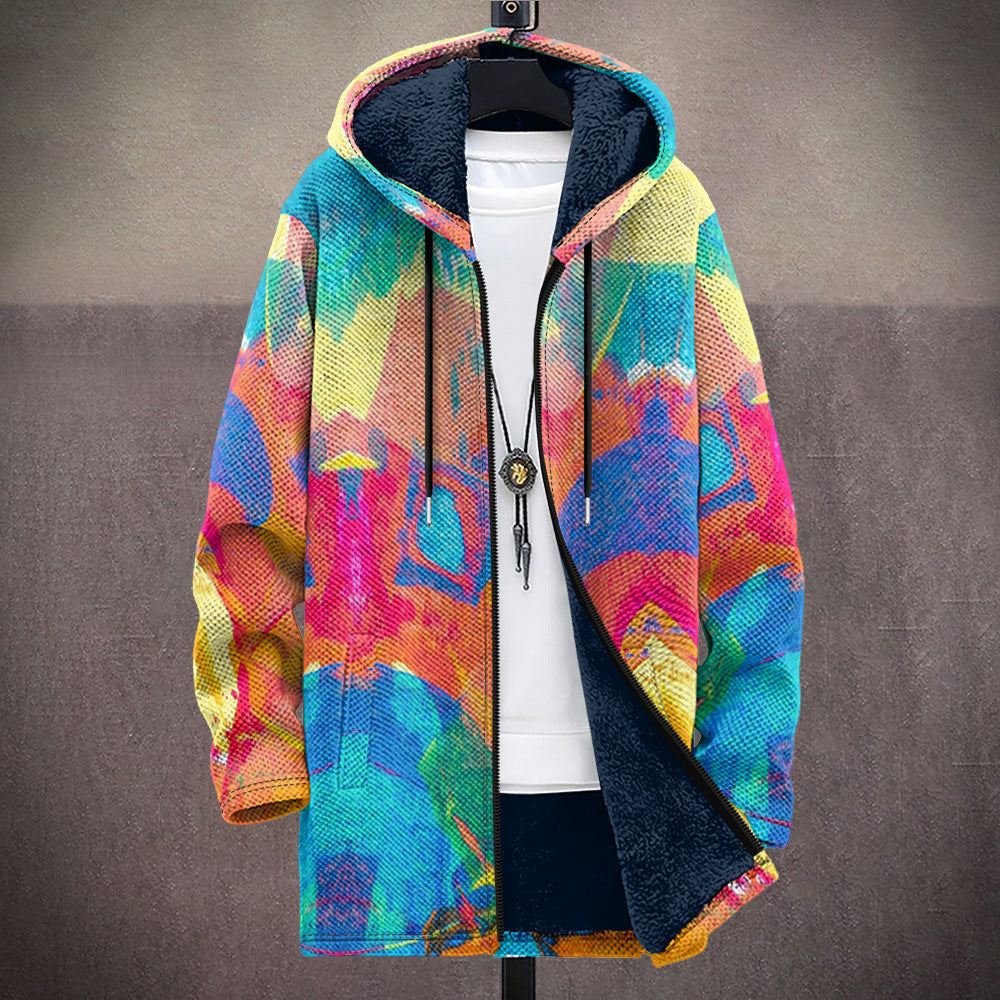 SVEA | Tiarna Luxuriöser, von Kunst Inspirierter Cardigan