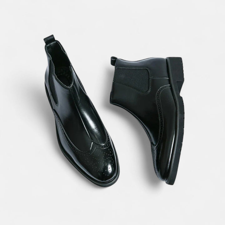 SVEA | Elegante Chelsea-Stiefel für Herren aus Kunstleder