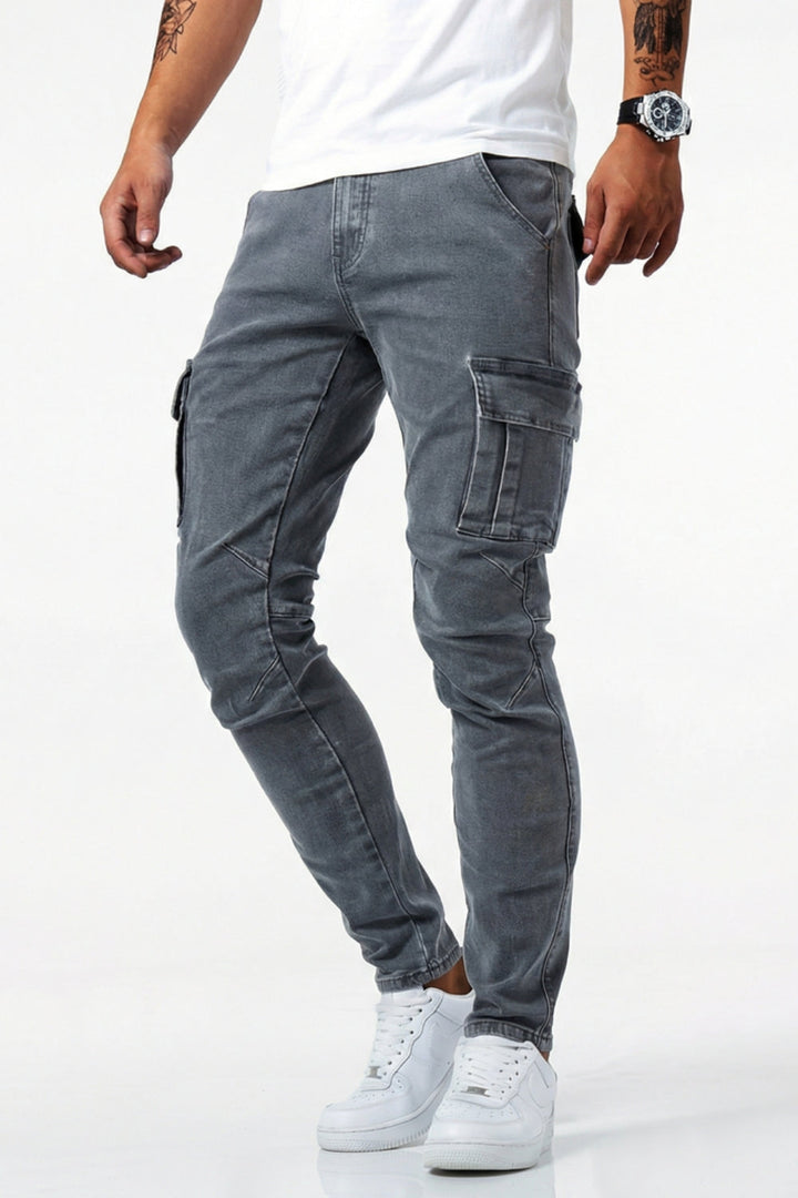 SVEA | Elastische Cargo Jeans für Herren (1 kaufen, 1 GRATIS dazu)