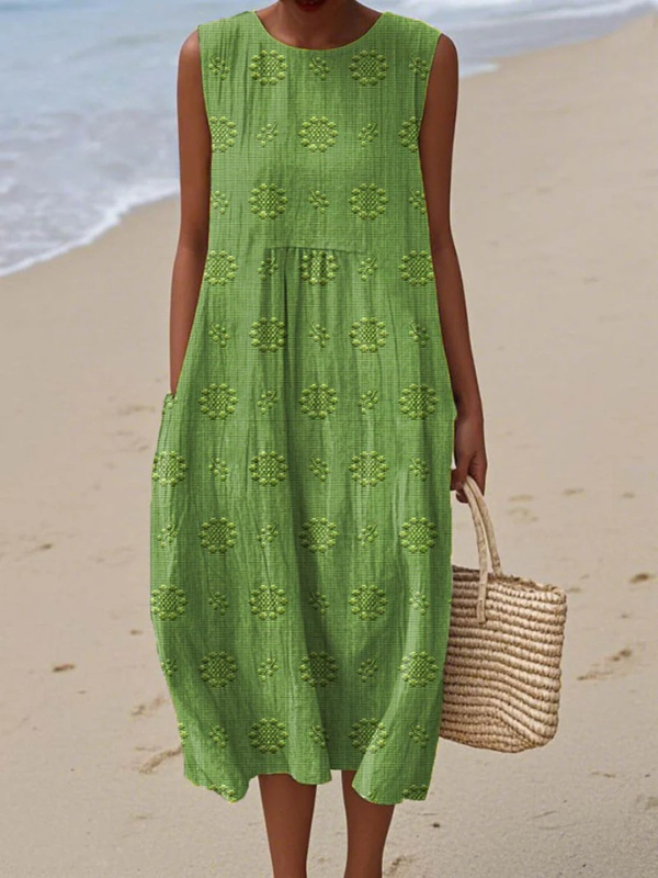 SVEA | Alltags-Breeze-Midikleid