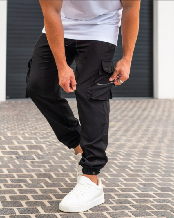 SVEA | Schwarze Cargo-Hose (1 kaufen, 1 GRATIS dazu)