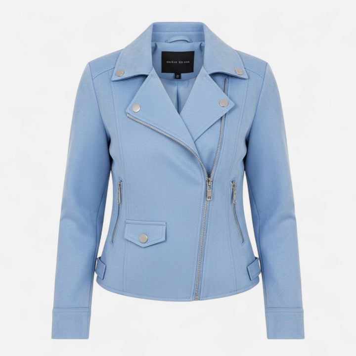 Jane | Camille Laurent Slim Zip-Up Motorcycle Jacket