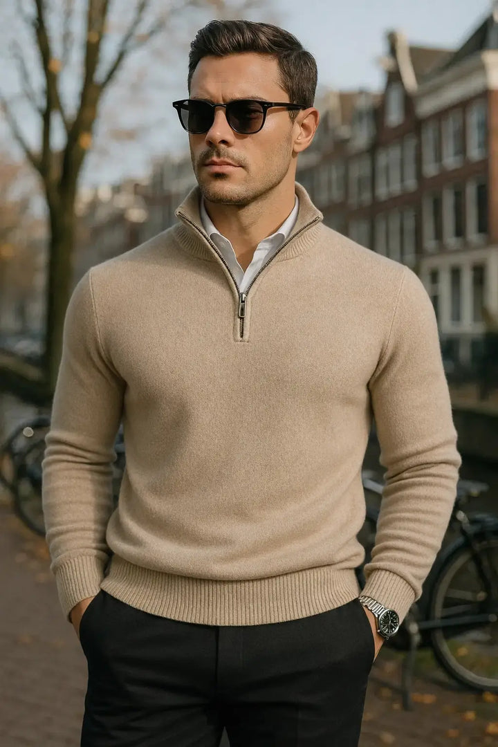 SVEA | The Windsor Half-Zip Herrenpullover