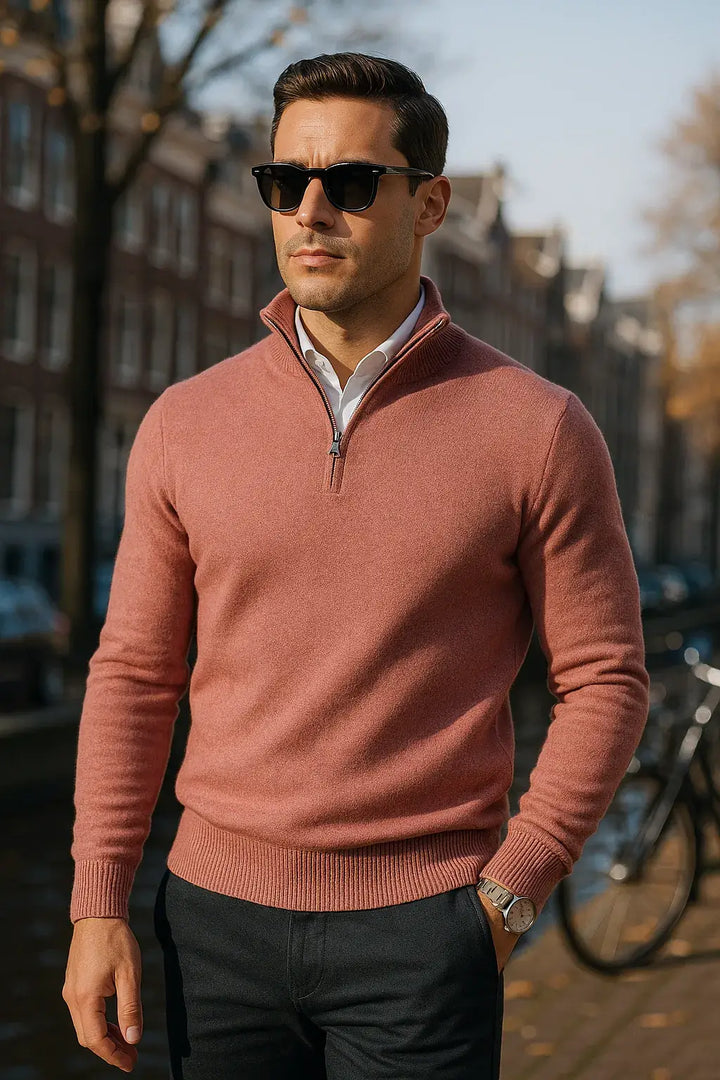 SVEA | The Windsor Half-Zip Herrenpullover