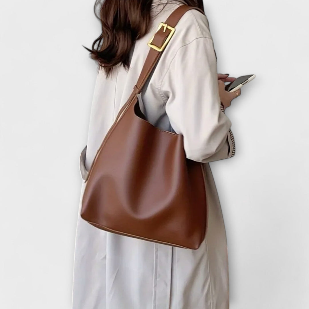 SVEA | Elegant Leather Shoulder Bag