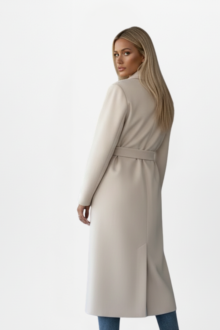 Jane | Double-Breasted Long Coat