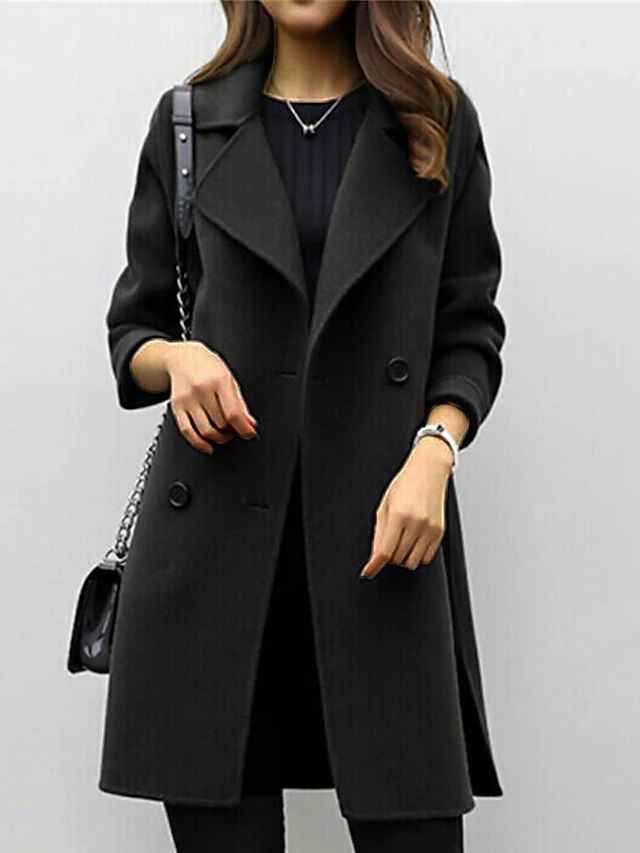 Jane | Margaux Delacroix Double-Breasted Longline Coat
