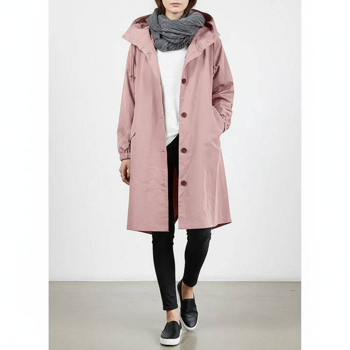 Jane | Aurélie Fontaine Long Raincoat