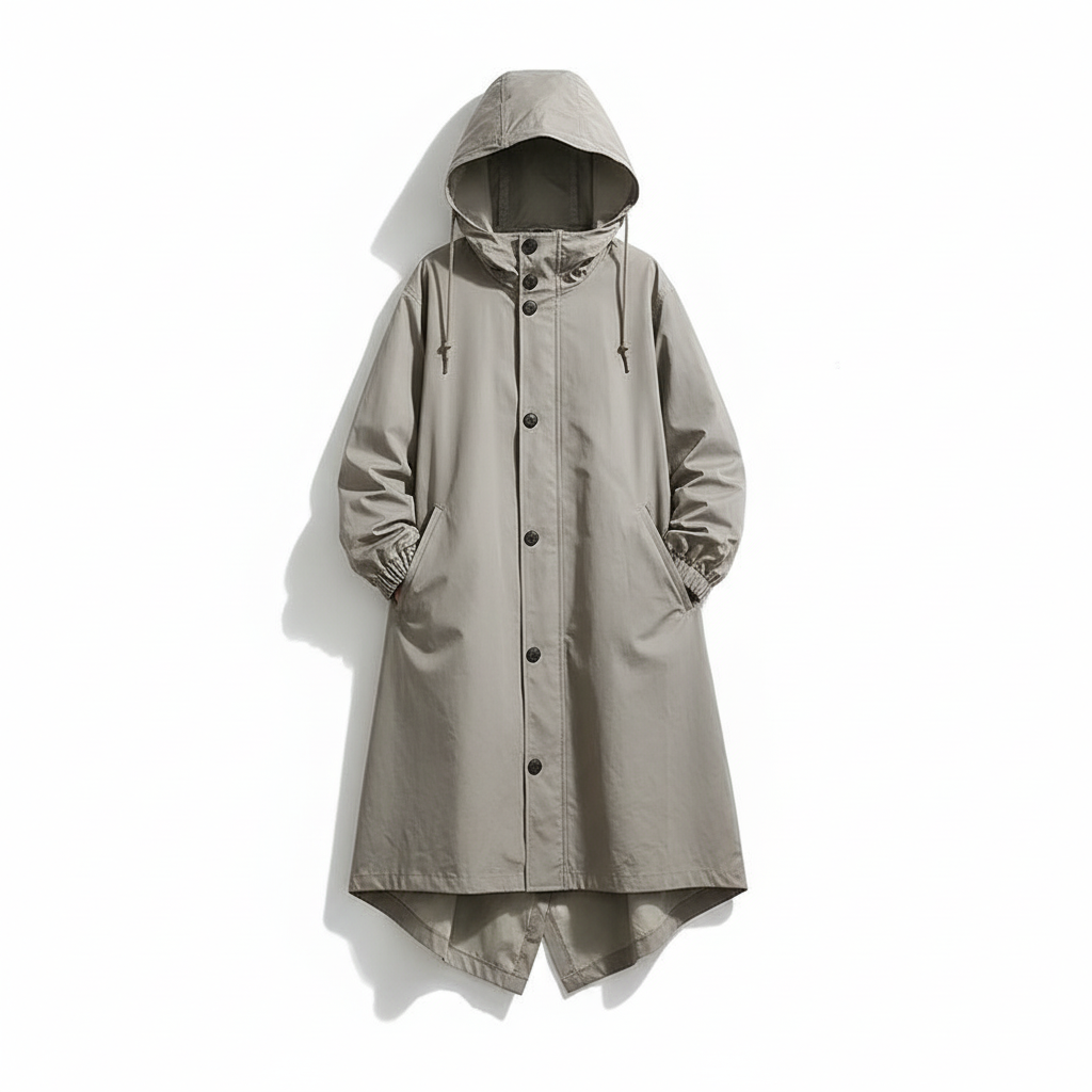 Jane | Aurélie Fontaine Long Raincoat