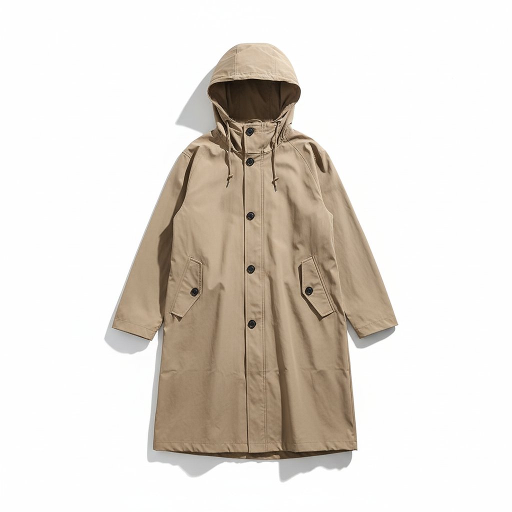 Jane | Aurélie Fontaine Long Raincoat