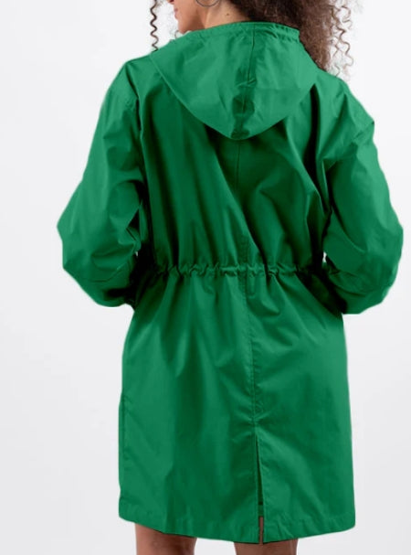 Jane | Lucienne Moreau Long Hooded Raincoat