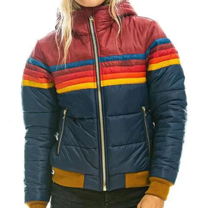 Jane | Retro Hooded Puffer Jacket