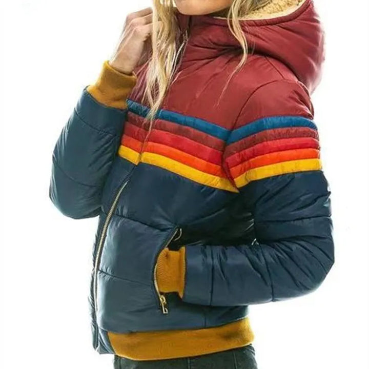 Jane | Retro Hooded Puffer Jacket