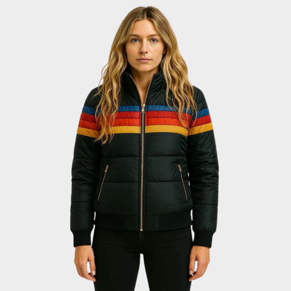 Jane | Retro Hooded Puffer Jacket