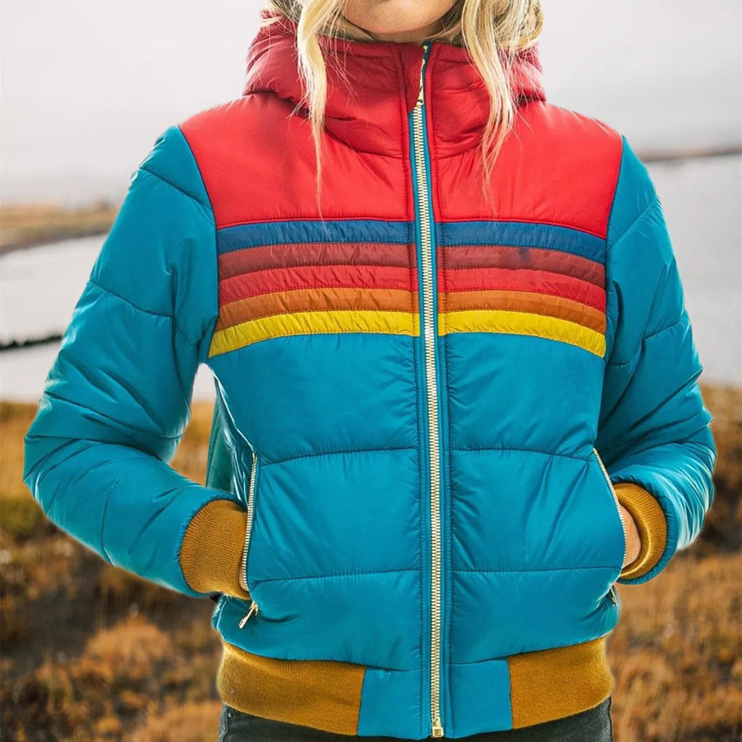 Jane | Retro Hooded Puffer Jacket