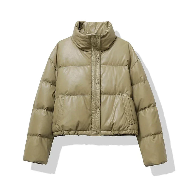 Jane | Camille Laurent Cropped Puffer Jacket