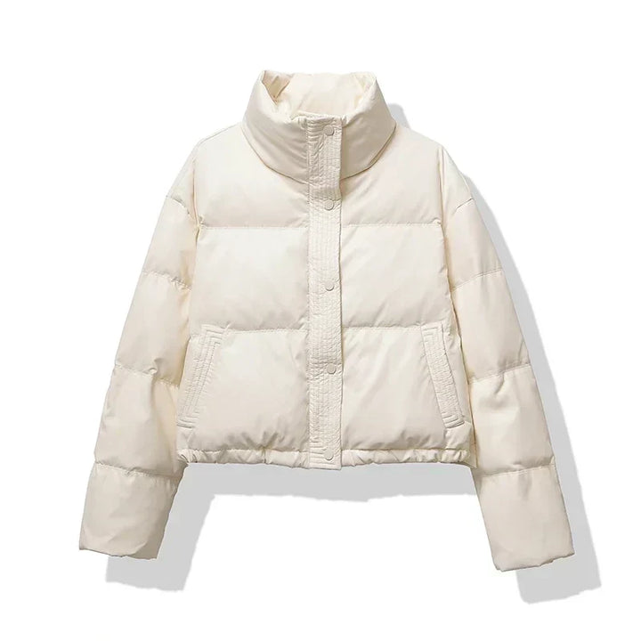 Jane | Camille Laurent Cropped Puffer Jacket